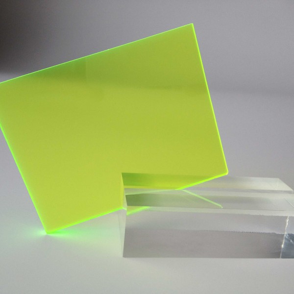 plexiglas kunststof fluor groen