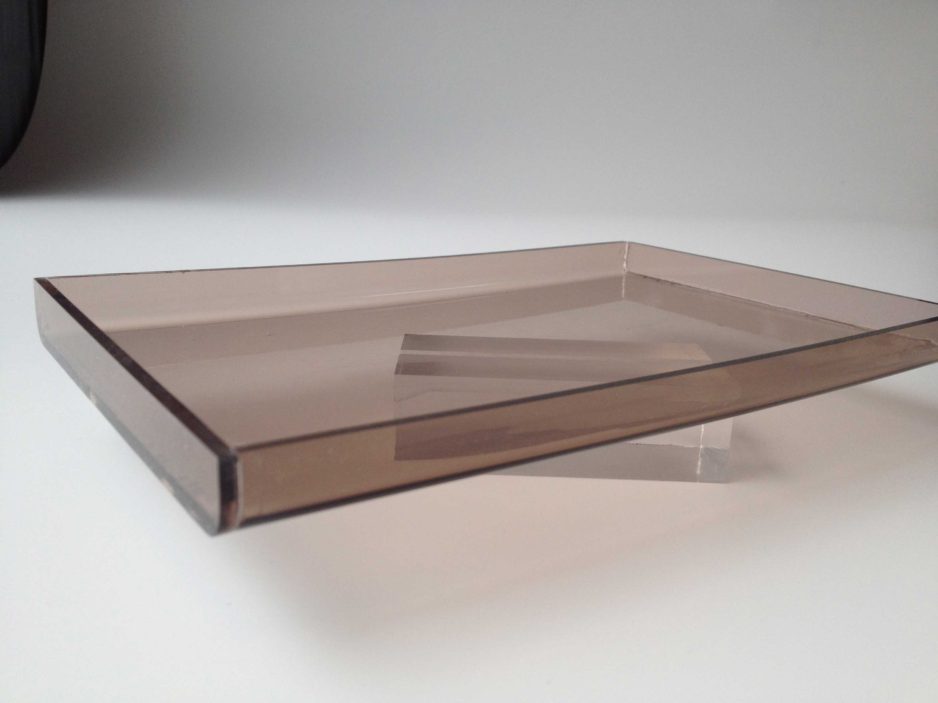 bruin getint kap plexiglas